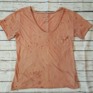 We The Free | Distressed Tee Size XS
